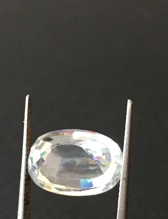 5.73 ct Natural White Zircon